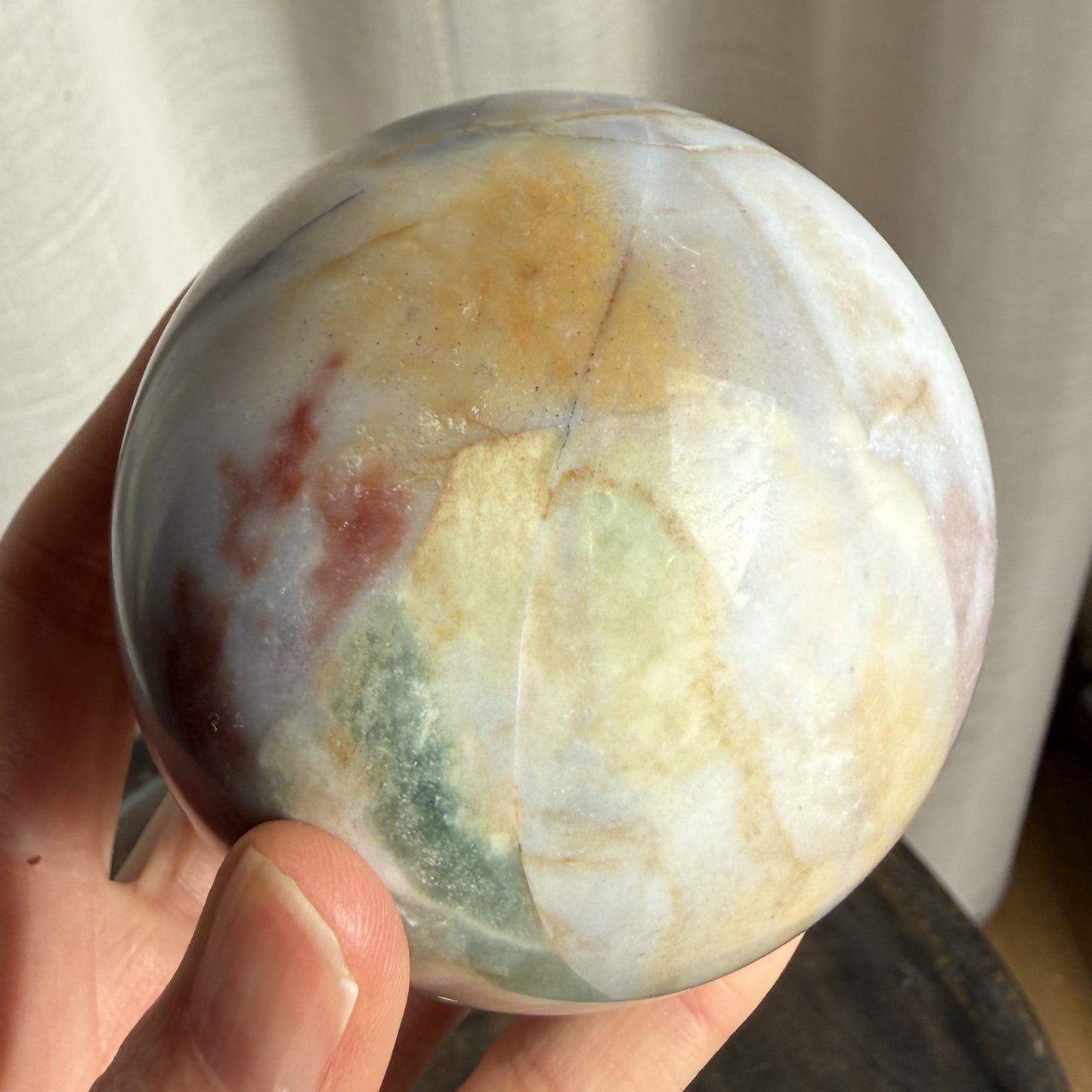 Sea Jasper Sphere