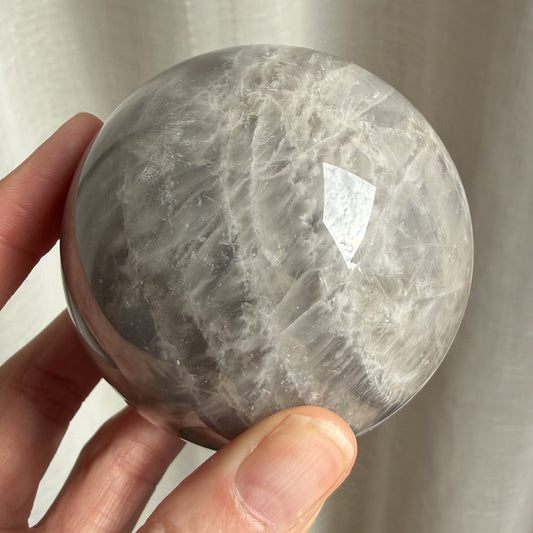 Blue Rose Quartz Sphere 2