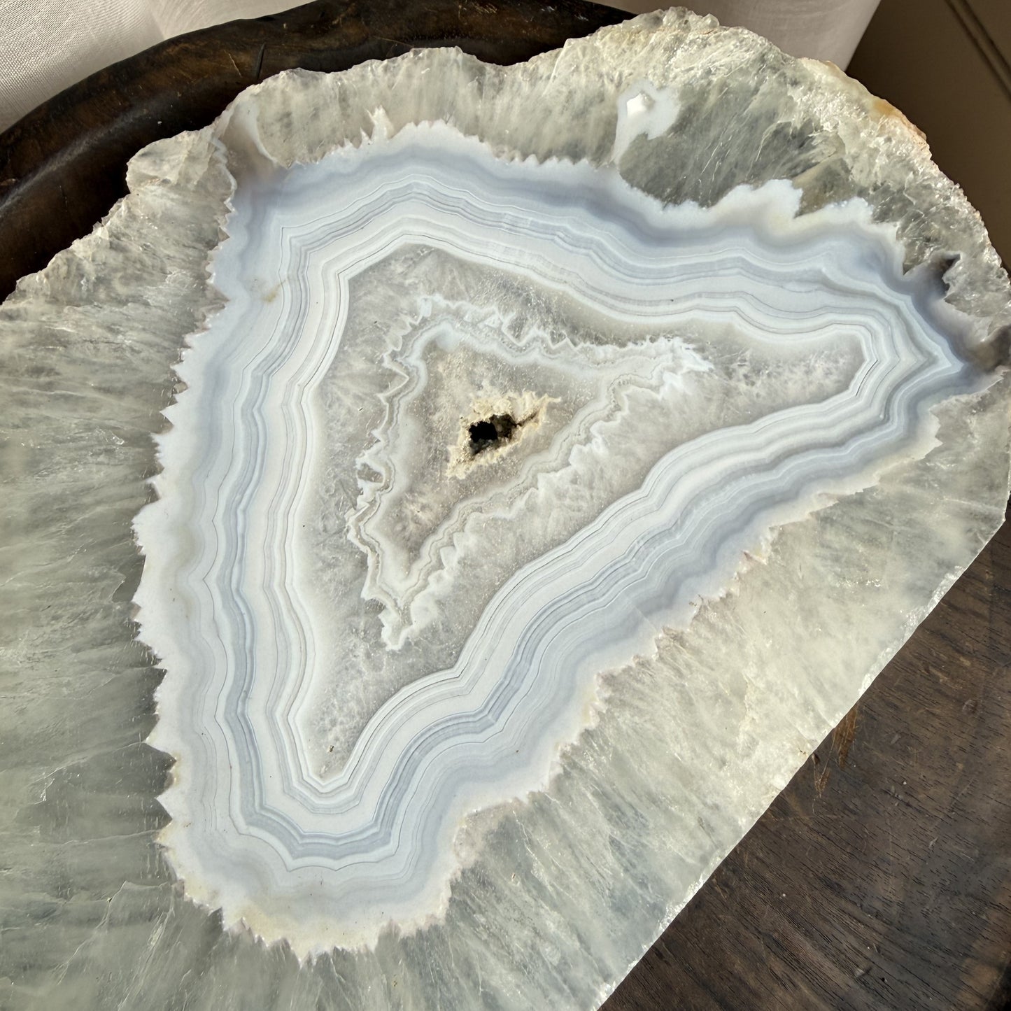 Blue Lace Agate Slab