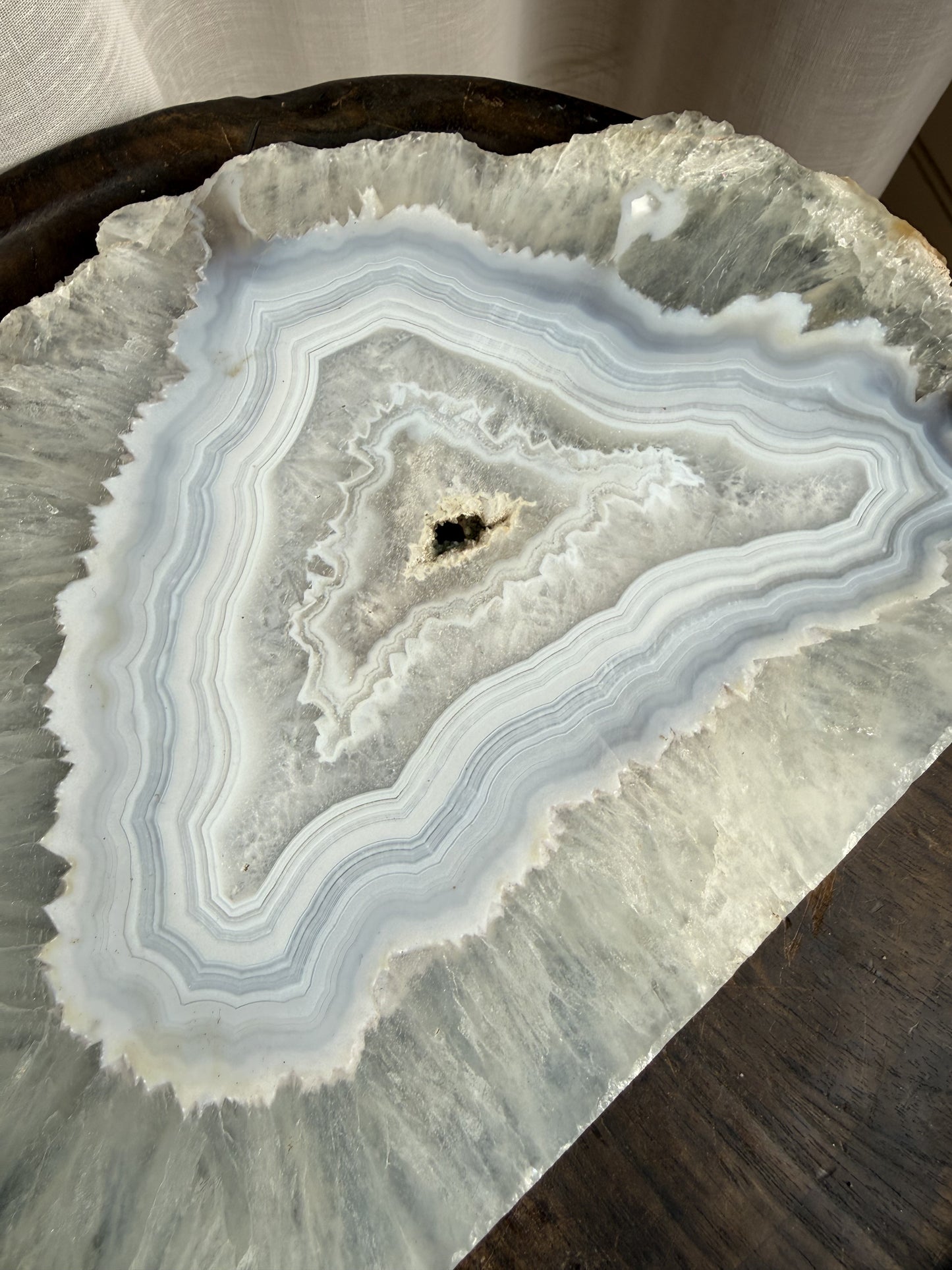 Blue Lace Agate Slab
