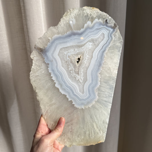 Blue Lace Agate Slab