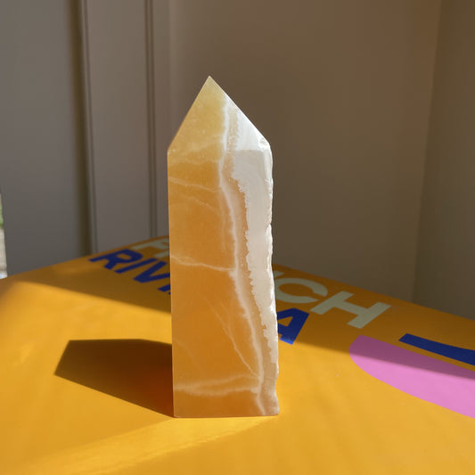 Orange Calcite Towers 007