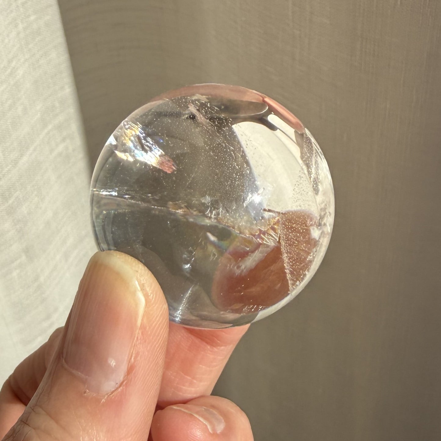 Clear Quartz Sphere 1