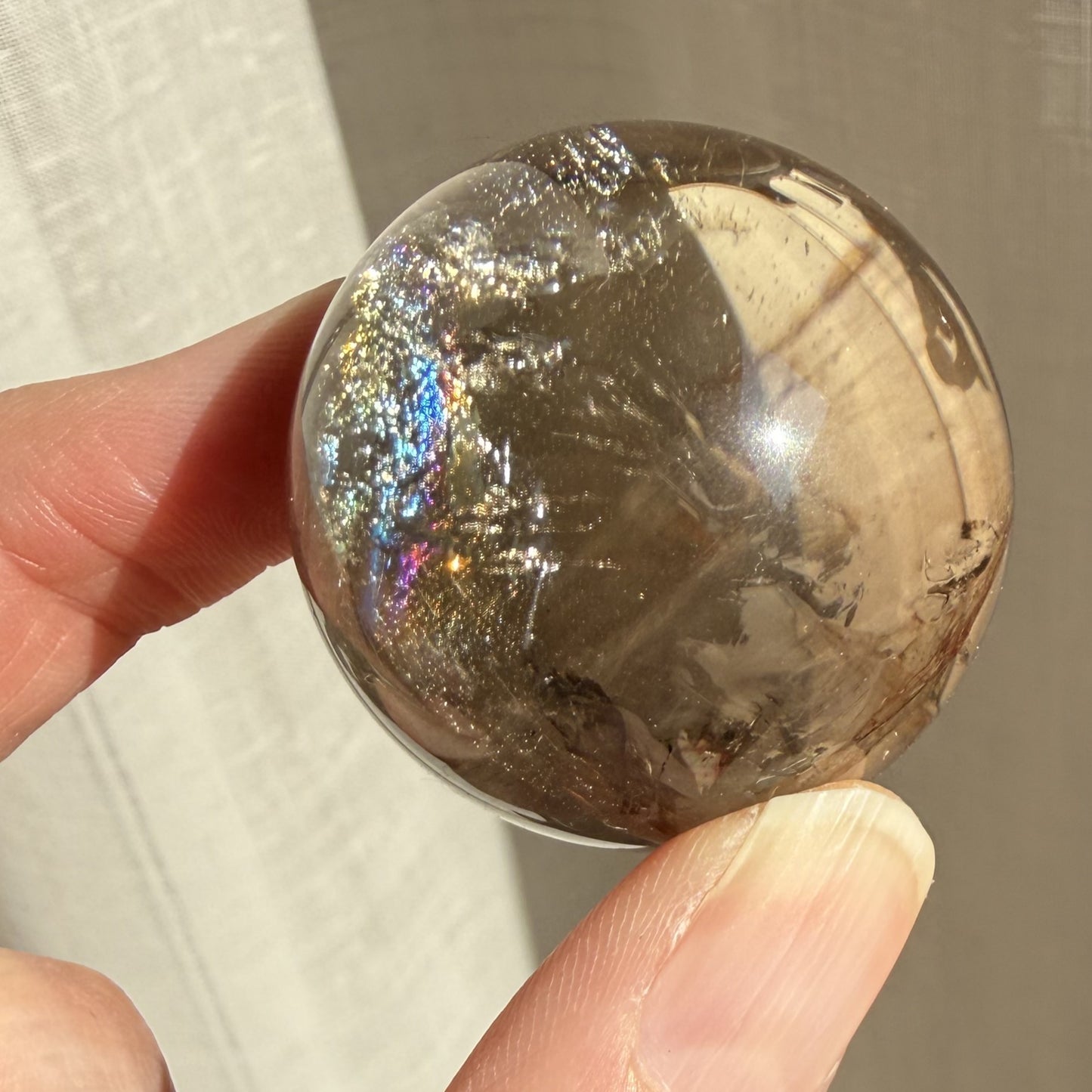 Smoky Quartz Sphere 1