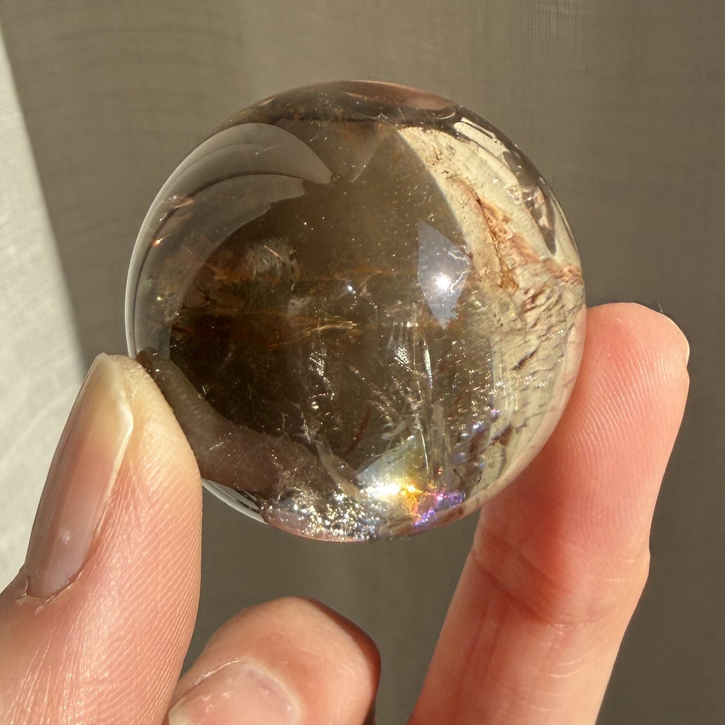 Smoky Quartz Sphere 1