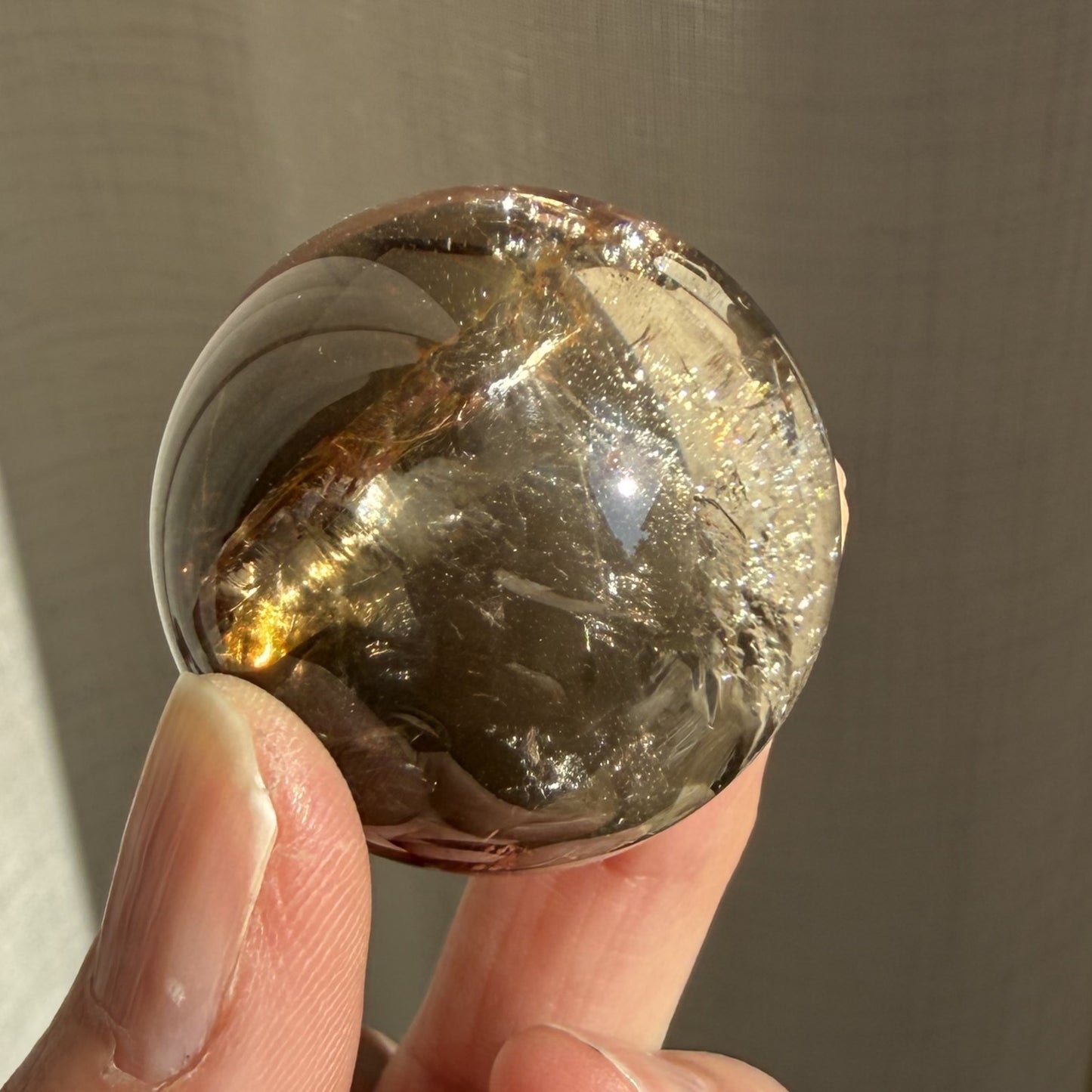 Smoky Quartz Sphere 1