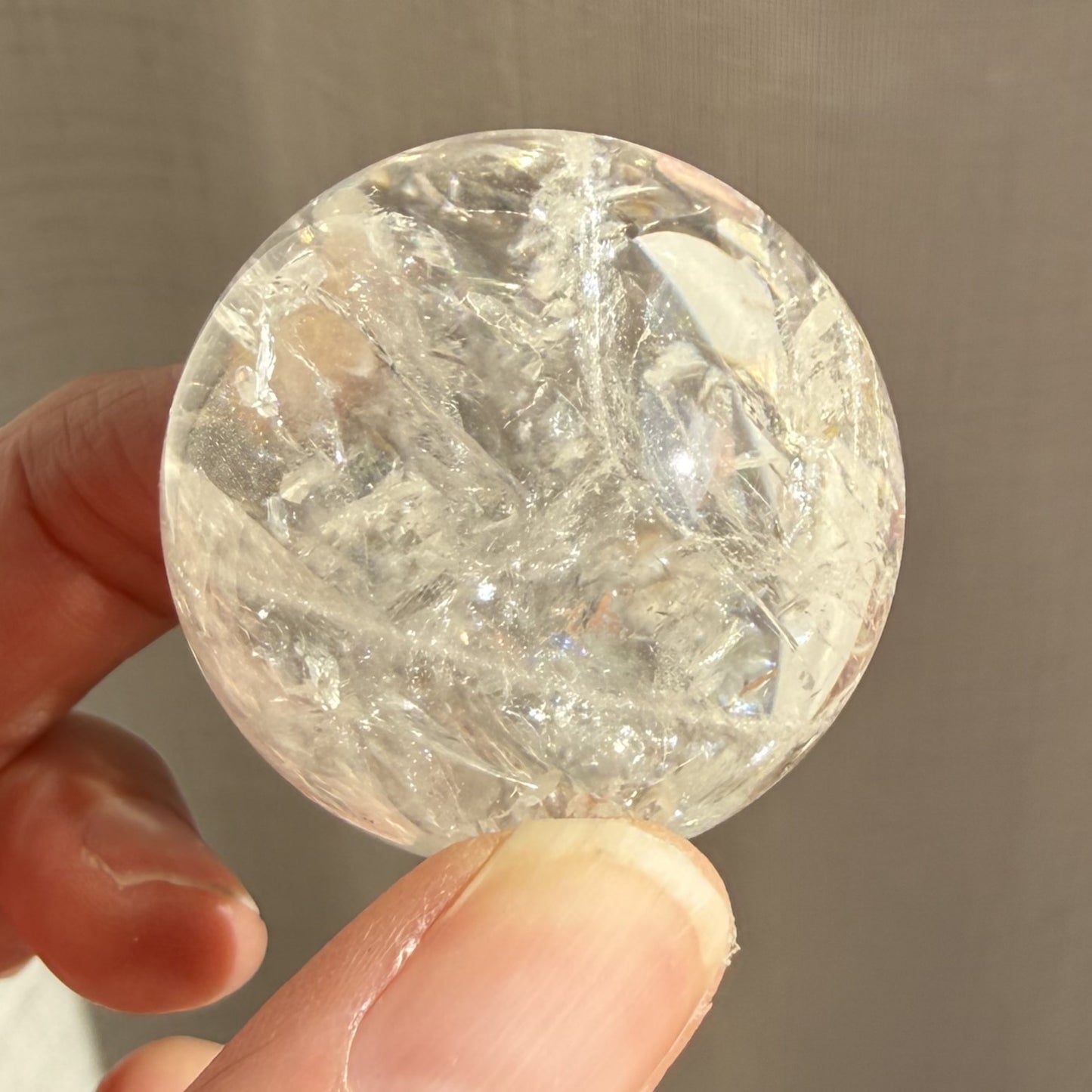 Clear Quartz Sphere 2