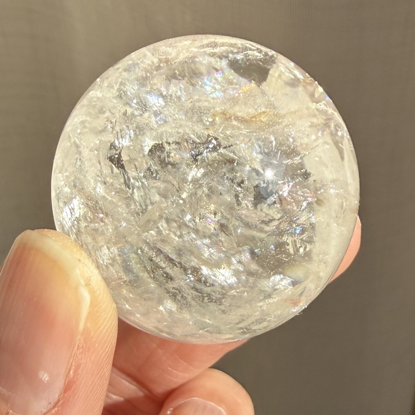 Clear Quartz Sphere 2