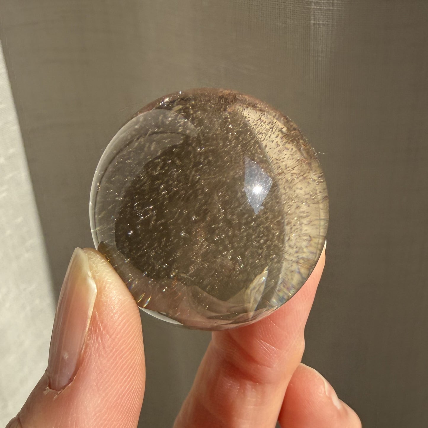 Smoky Quartz Sphere 2