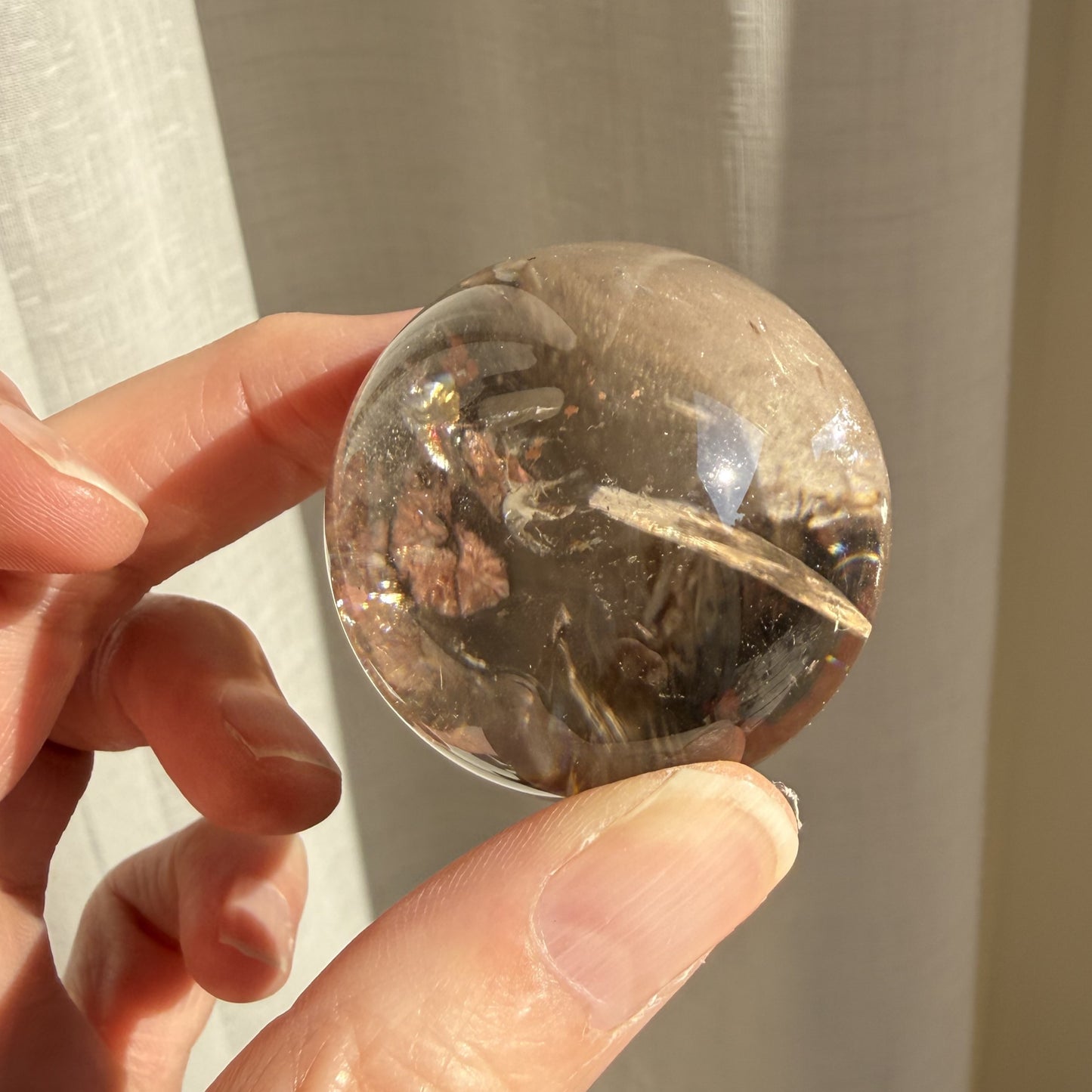 Smoky Quartz Sphere 3