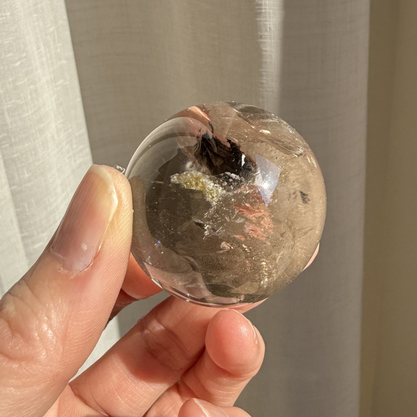 Smoky Quartz Sphere 3