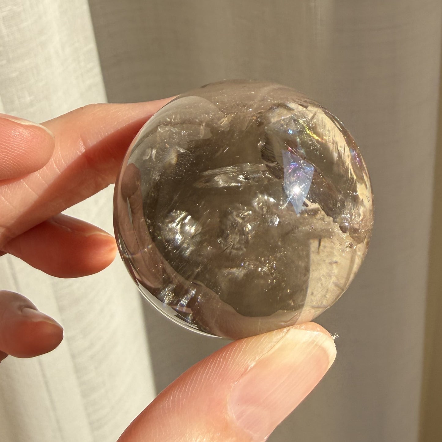 Smoky Quartz Sphere 3
