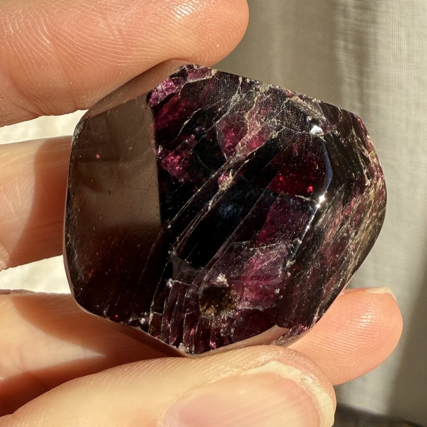 Faceted Garnet 5 - Premium Grade