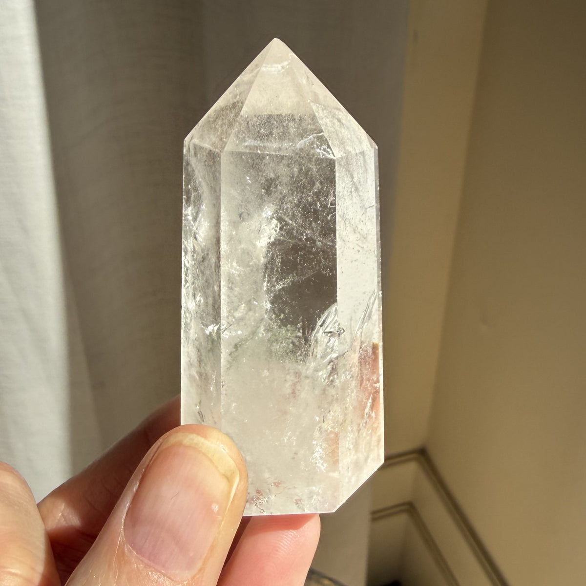 Clear Quartz Tower 002