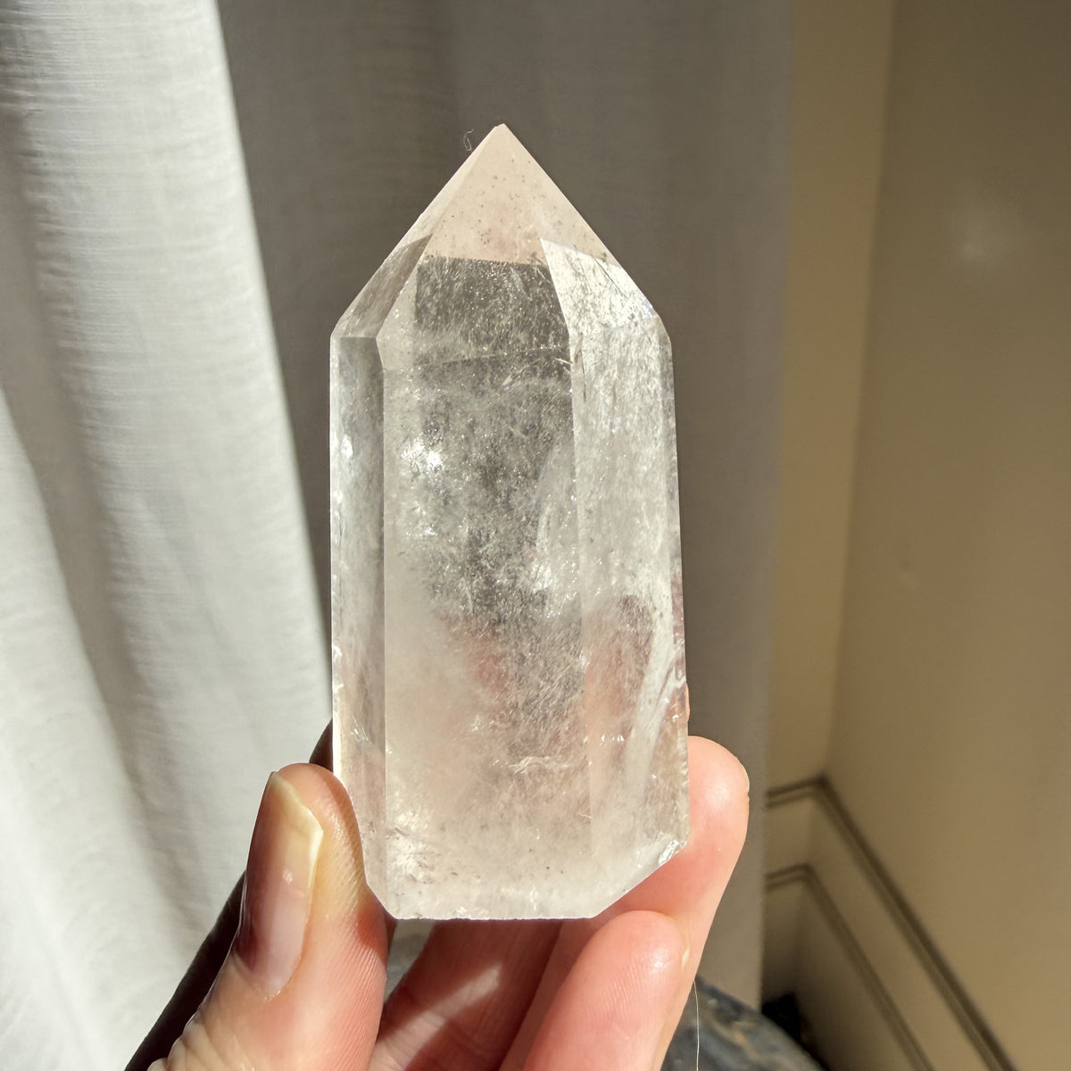 Clear Quartz Tower 003