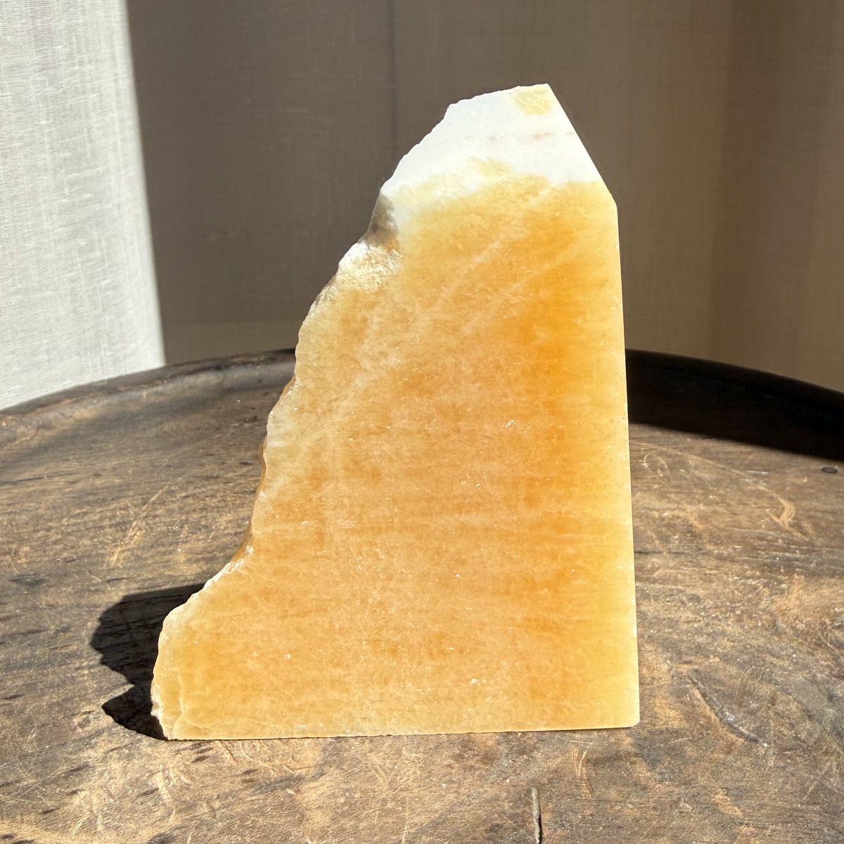 Orange Calcite Slab