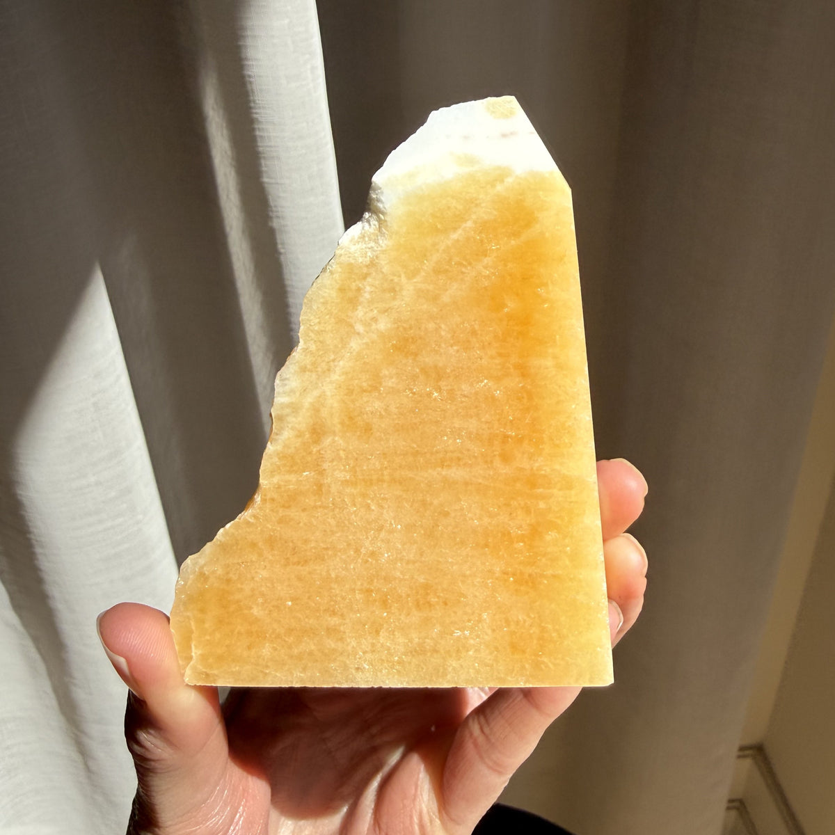 Orange Calcite Slab