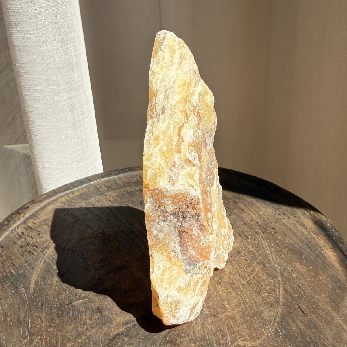 Orange Calcite Slab