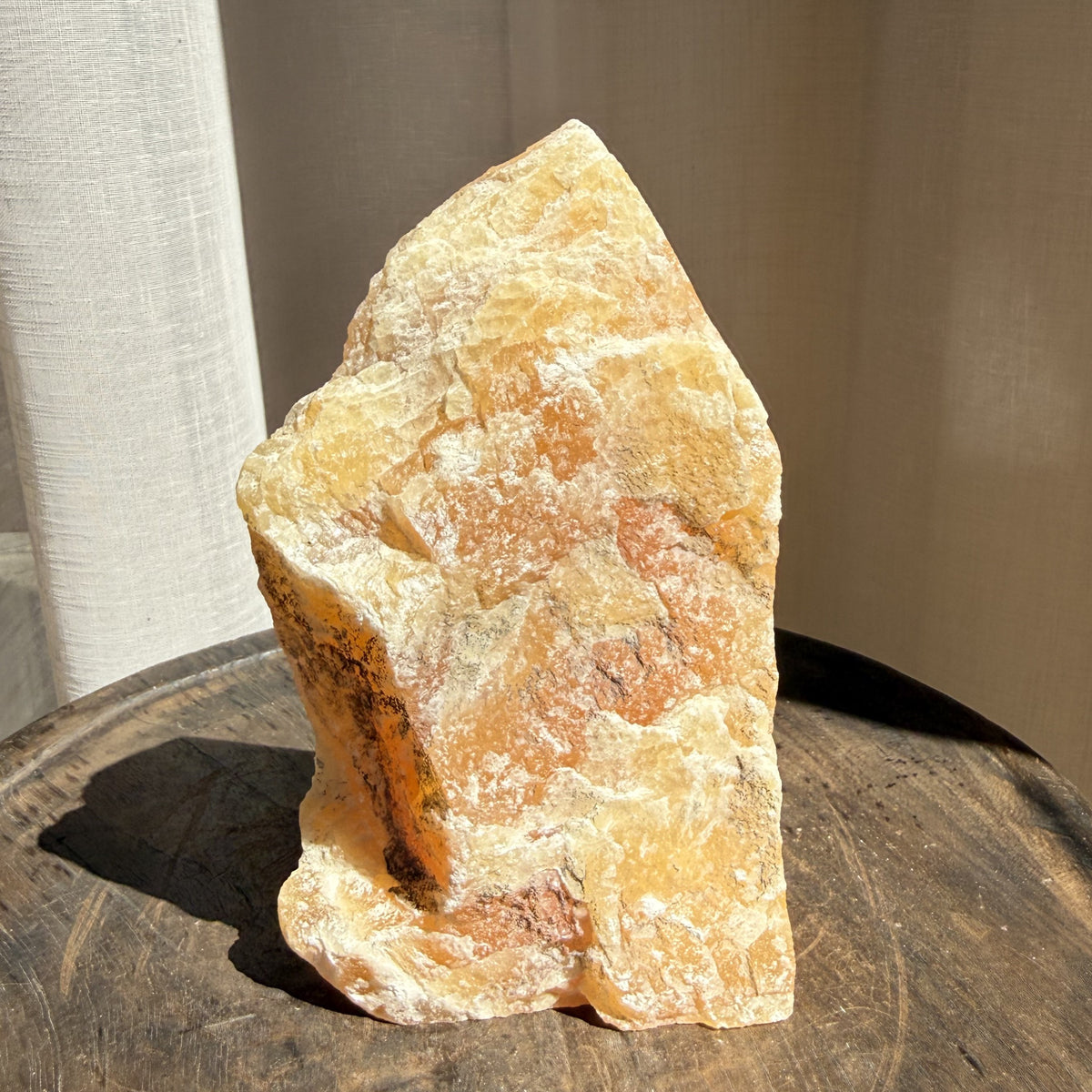 Orange Calcite Slab