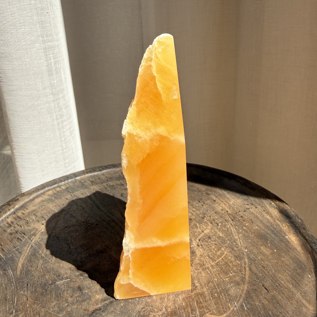 Orange Calcite Slab