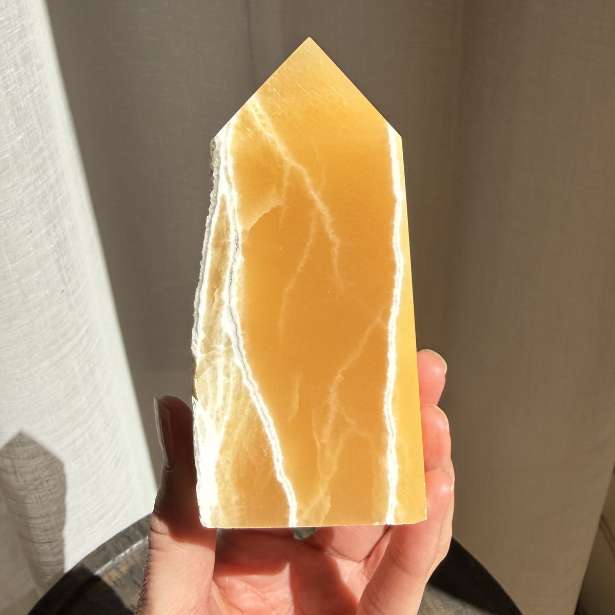 Orange Calcite Towers 001