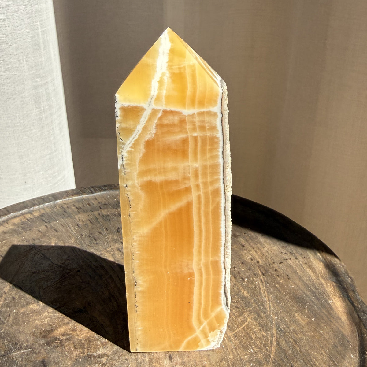 Orange Calcite Towers 002