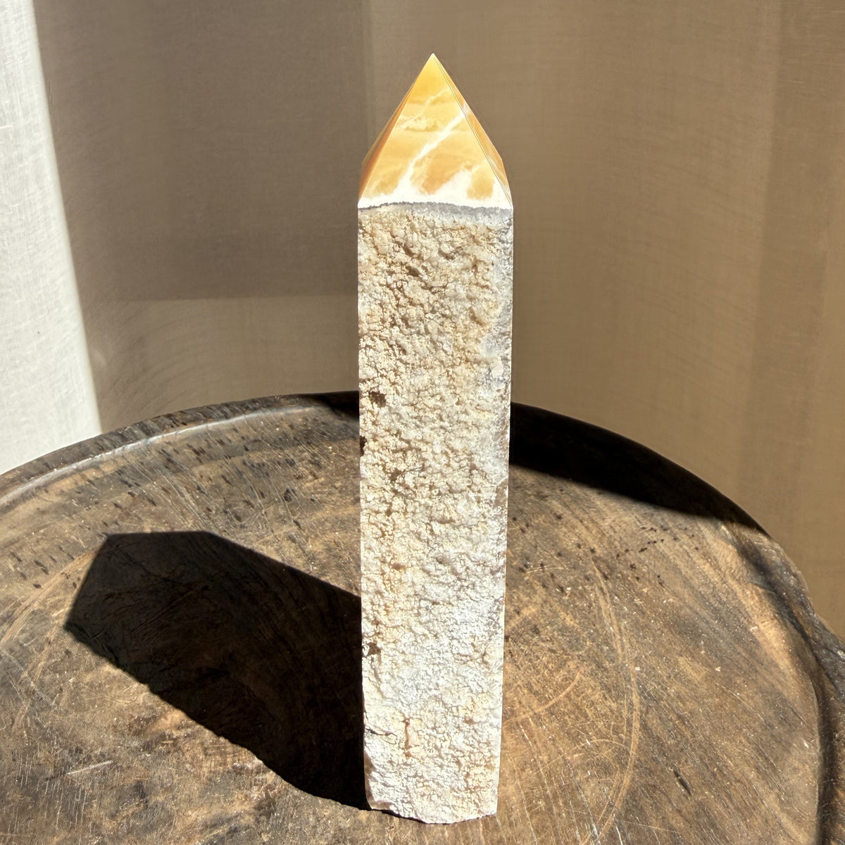 Orange Calcite Towers 002