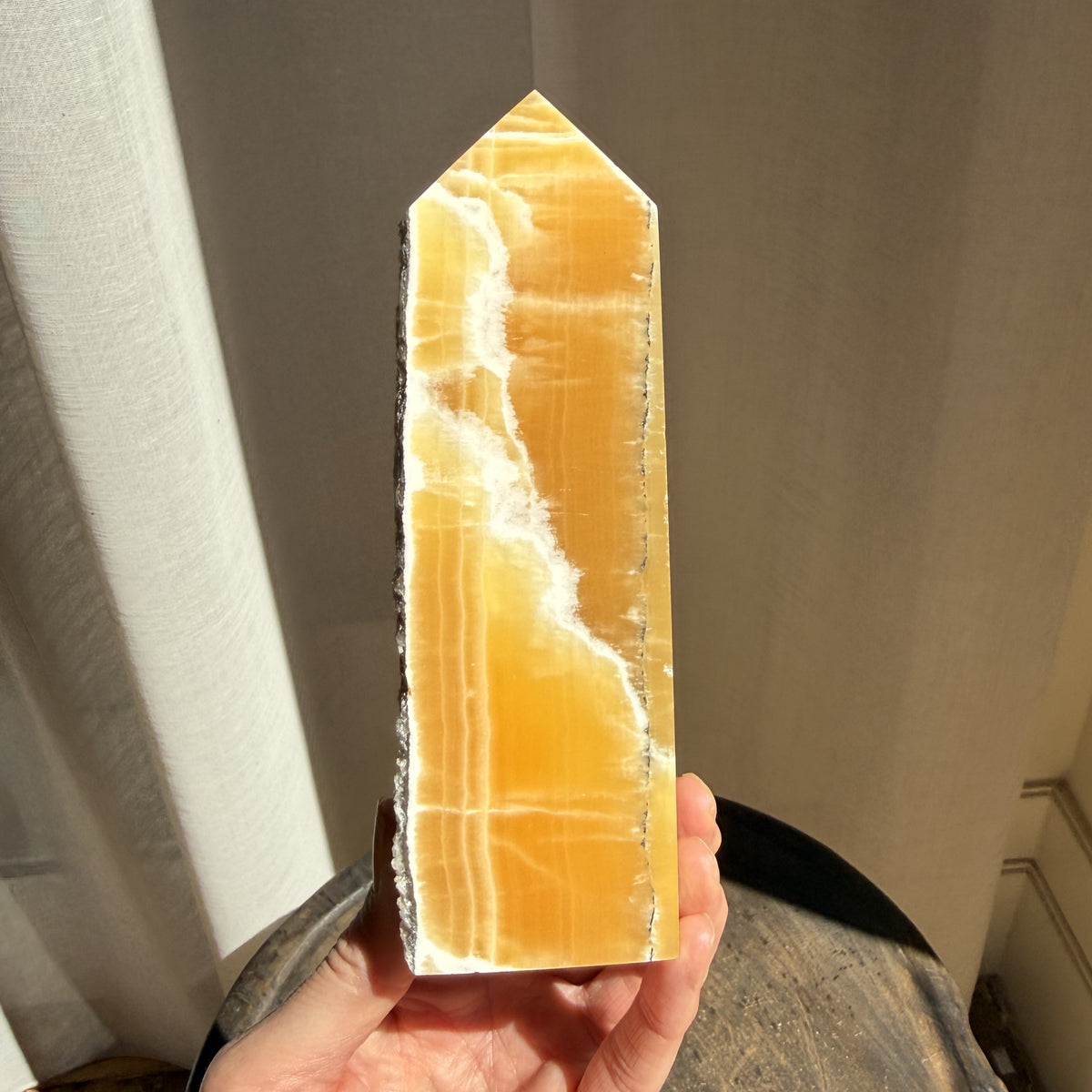 Orange Calcite Towers 002