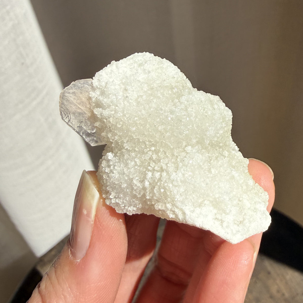 Apophyllite with Stilbite