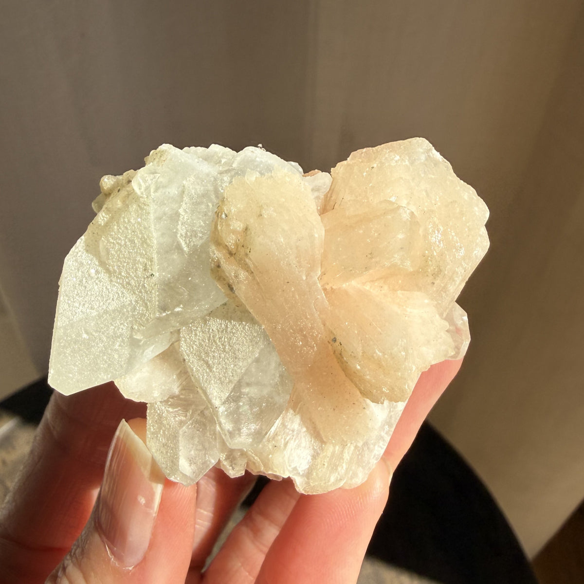 Apophyllite with Stilbite
