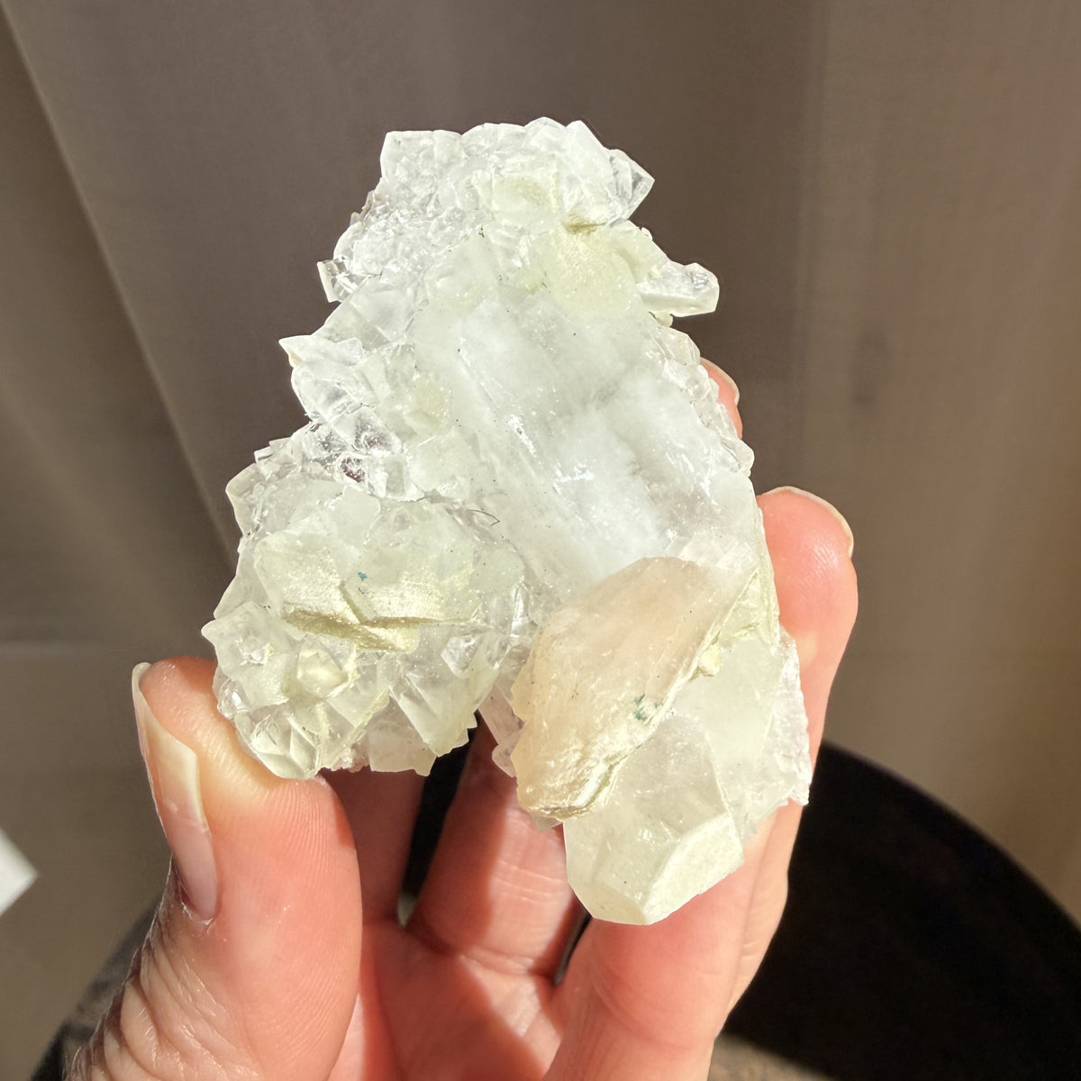 Apophyllite with Stilbite