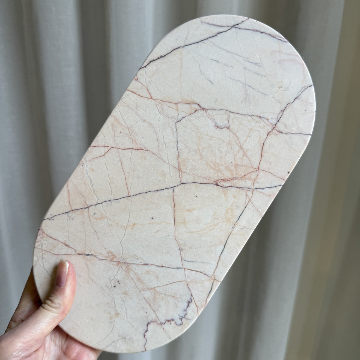EG Classic Marble Tray - Rose 1