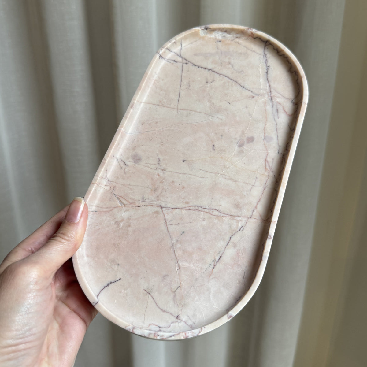 EG Classic Marble Tray - Rose 2