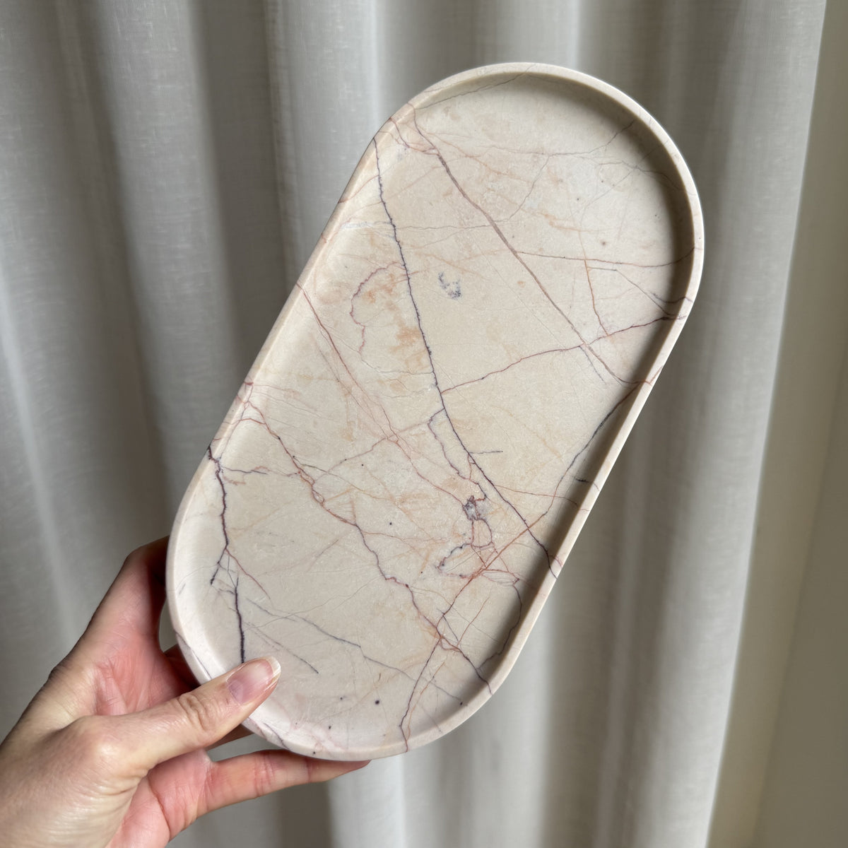 EG Classic Marble Tray - Rose 3
