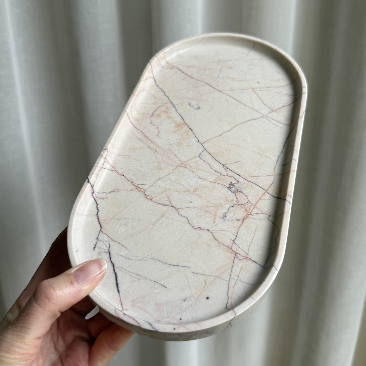 EG Classic Marble Tray - Rose 3