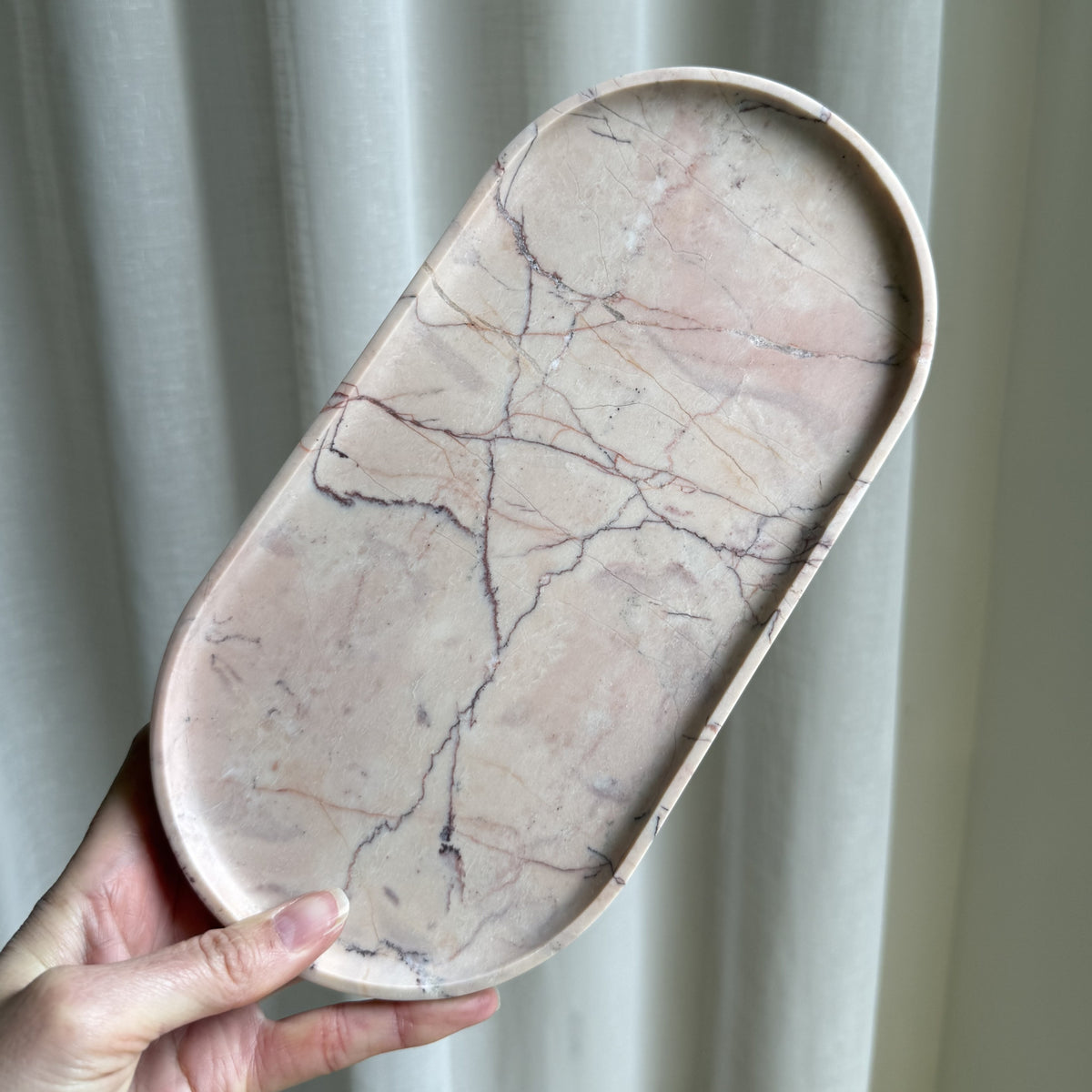 EG Classic Marble Tray - Rose 4