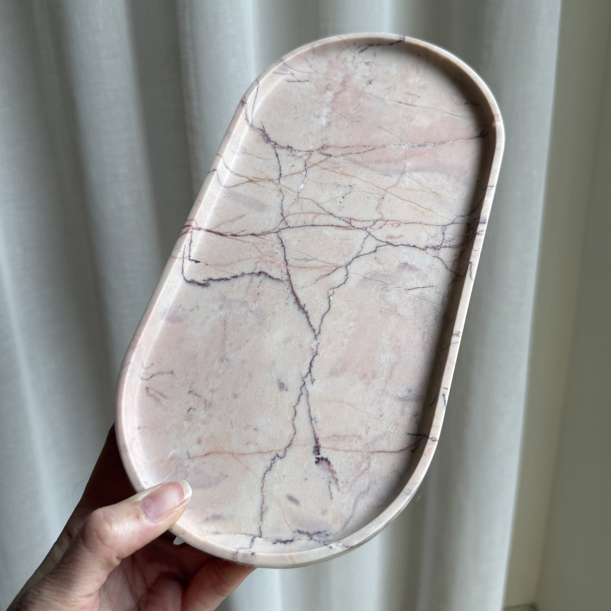 EG Classic Marble Tray - Rose 4