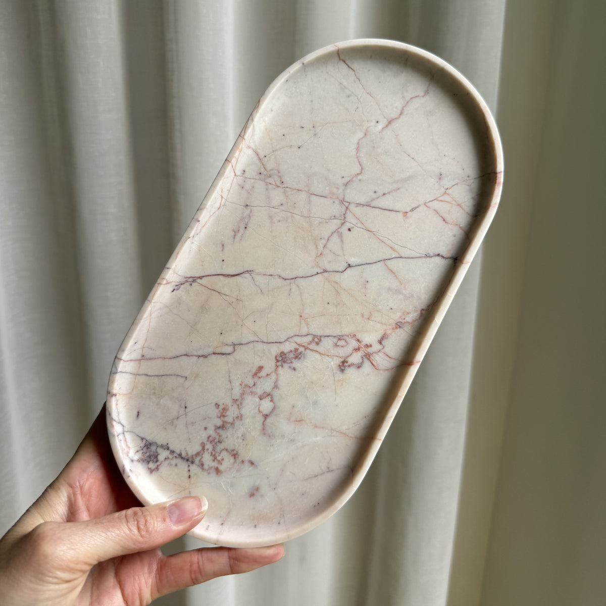 EG Classic Marble Tray - Rose 5