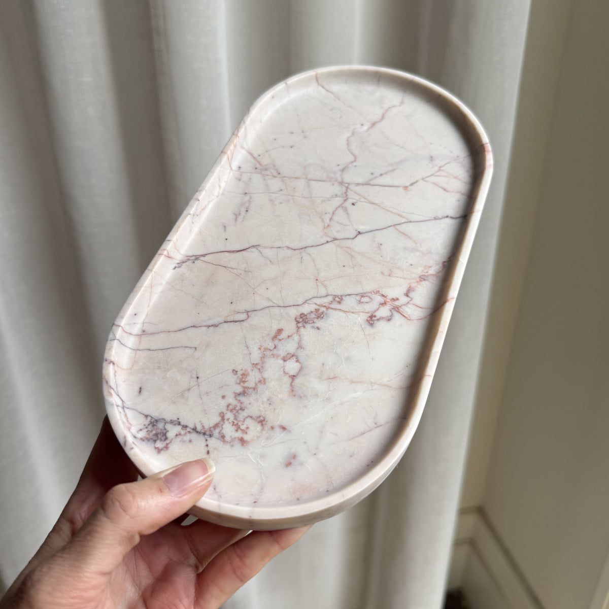 EG Classic Marble Tray - Rose 5