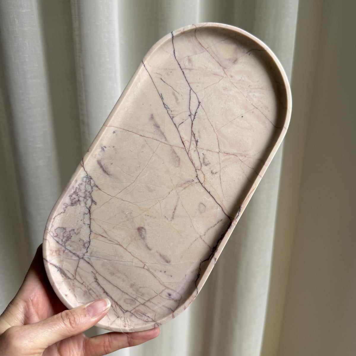 EG Classic Marble Tray - Rose 6