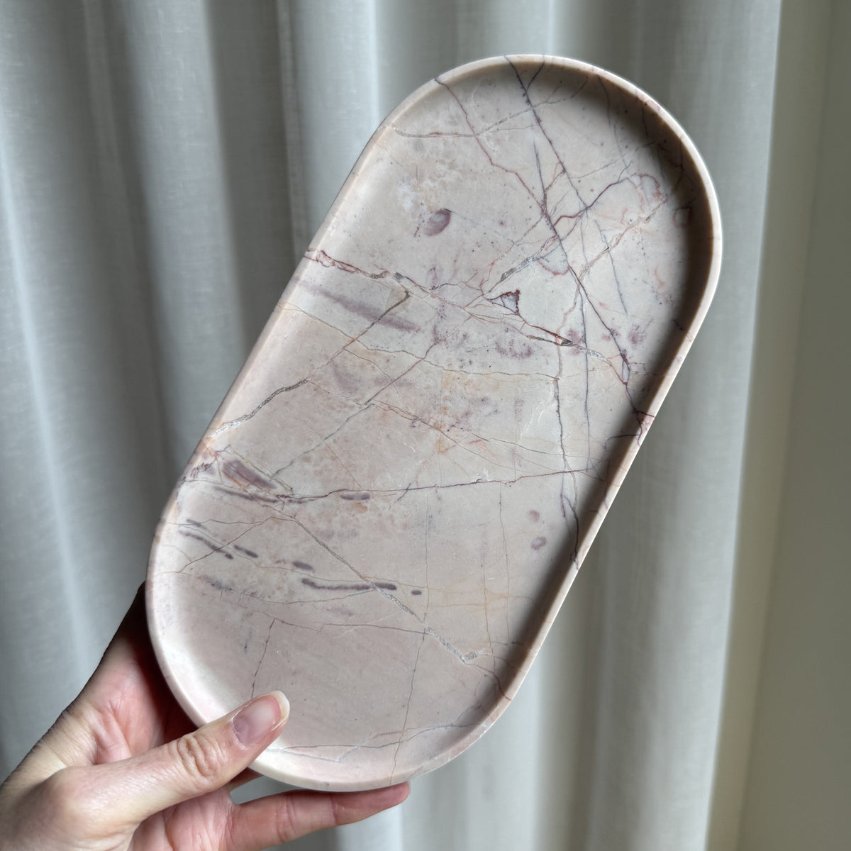 EG Classic Marble Tray - Rose 7