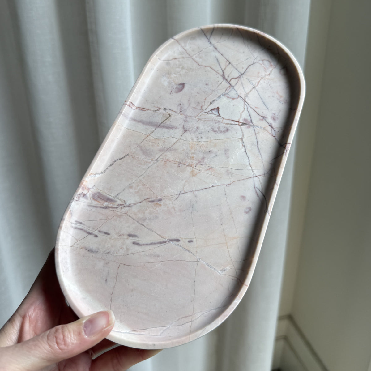 EG Classic Marble Tray - Rose 7