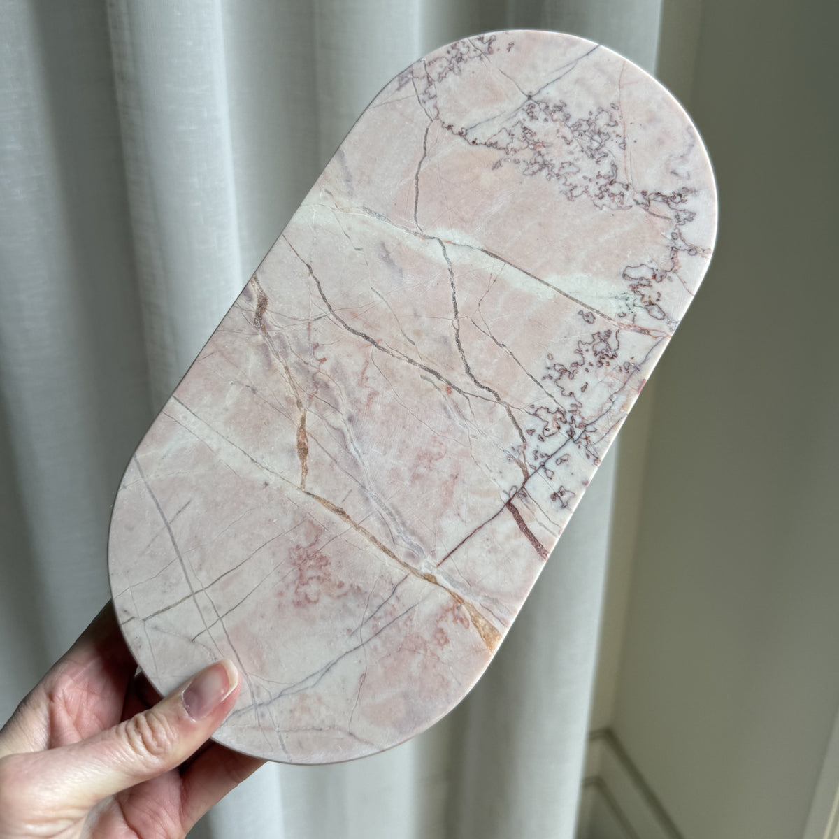 EG Classic Marble Tray - Rose 8