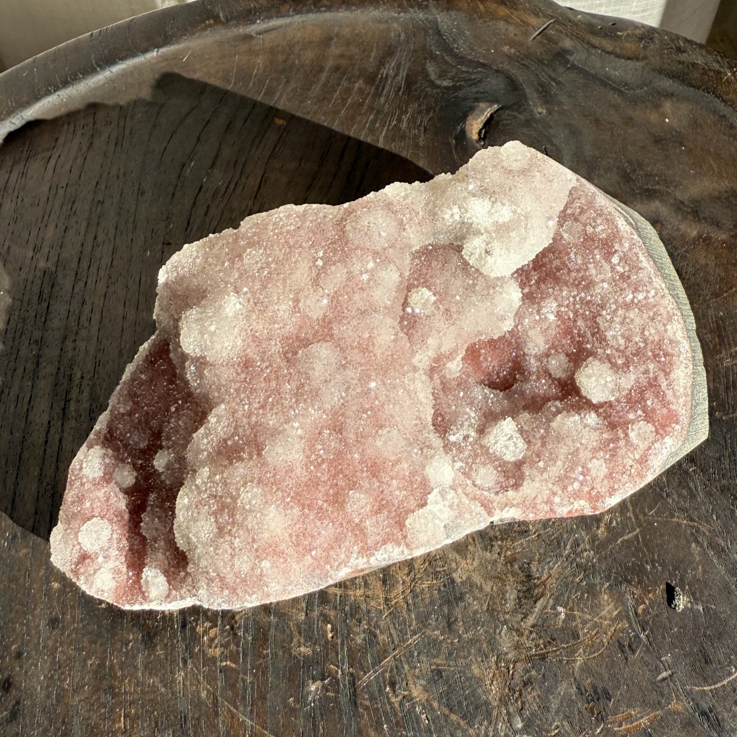 Pink Chalcedony Quartz - AAA Grade 011