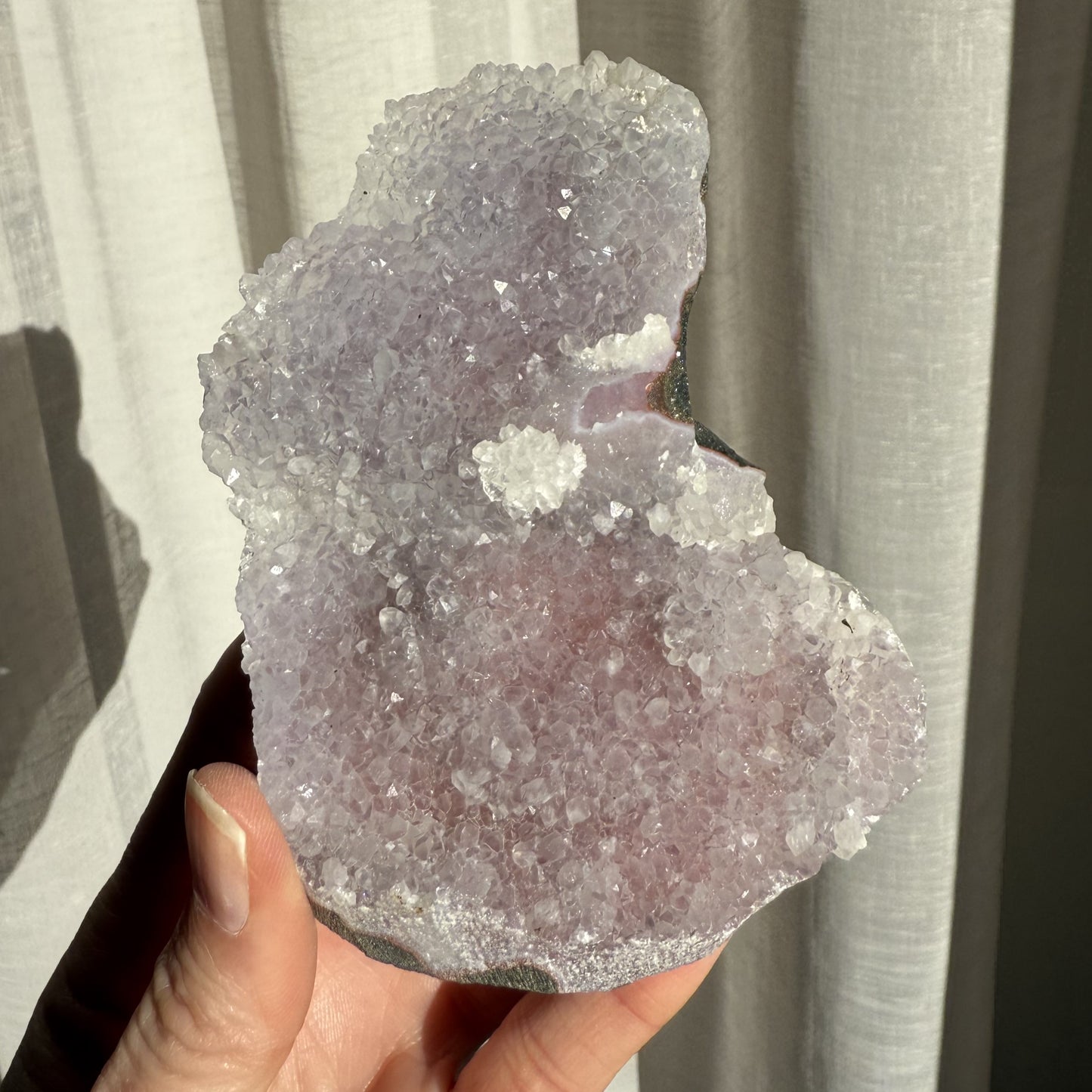 Pink Chalcedony Quartz - AAA Grade 018