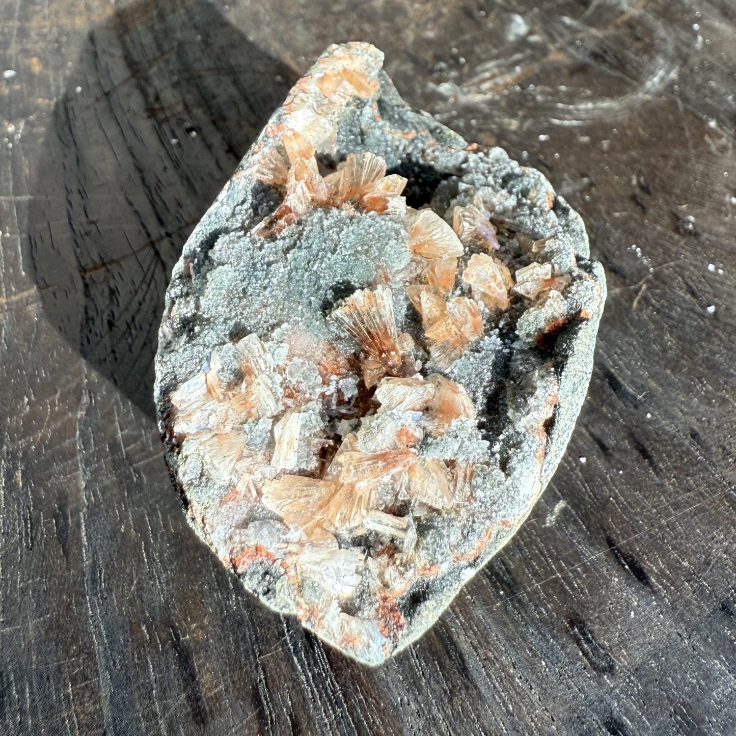 Chalcedony with Stilbite 008