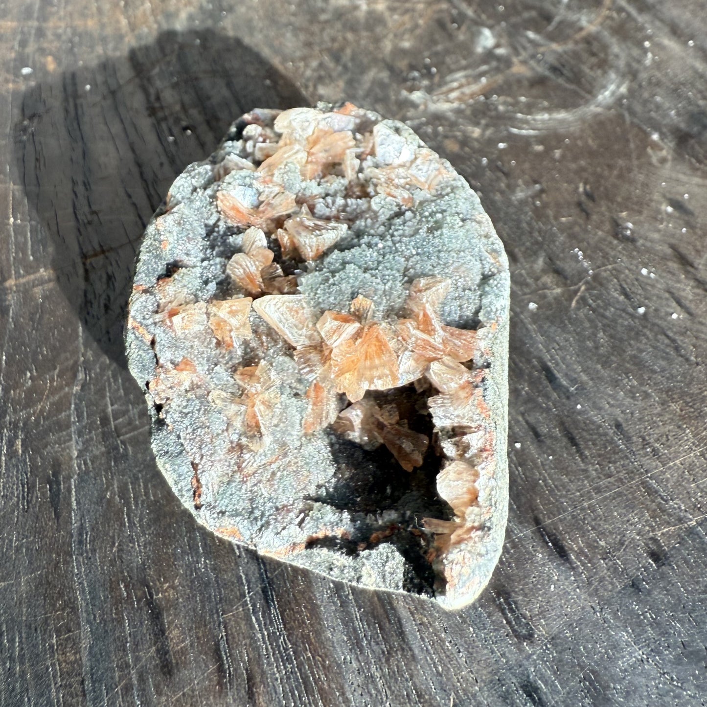 Chalcedony with Stilbite 008