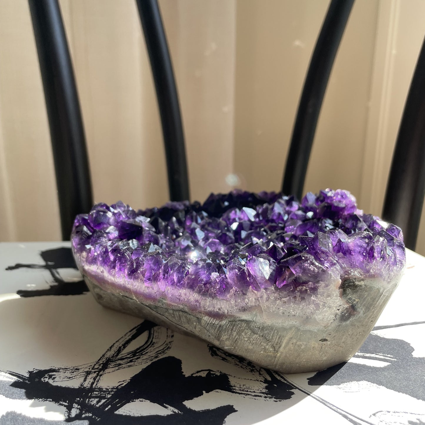 Amethyst Cluster 011