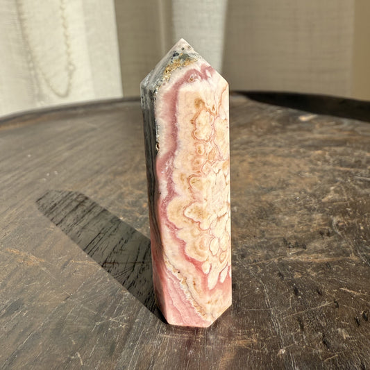 Rhodochrosite Tower - 3