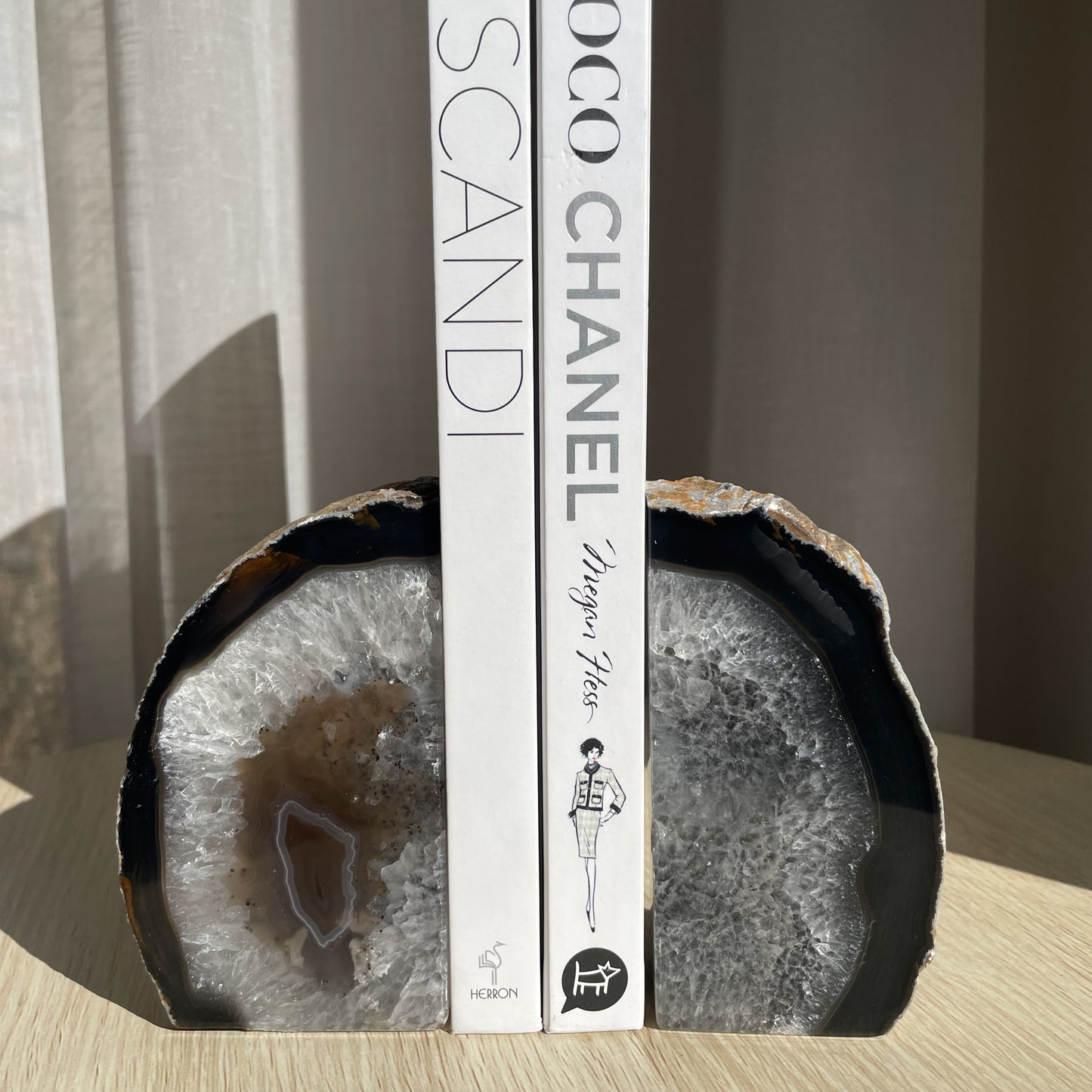 Agate Bookend